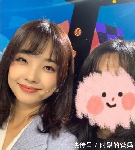 董明珠|央视记者王冰冰美成漫画女主,穿蓝色西装好水嫩,董明珠看了都爱!