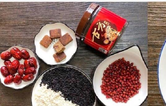 红豆黑米糯|秋冬,补气养血美容粥,暖心暖胃营养好喝,太美味了!