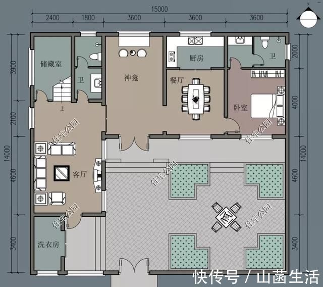 户型|农村没有堂屋的房子不是好房子,20套户型分享,总有一套看上眼