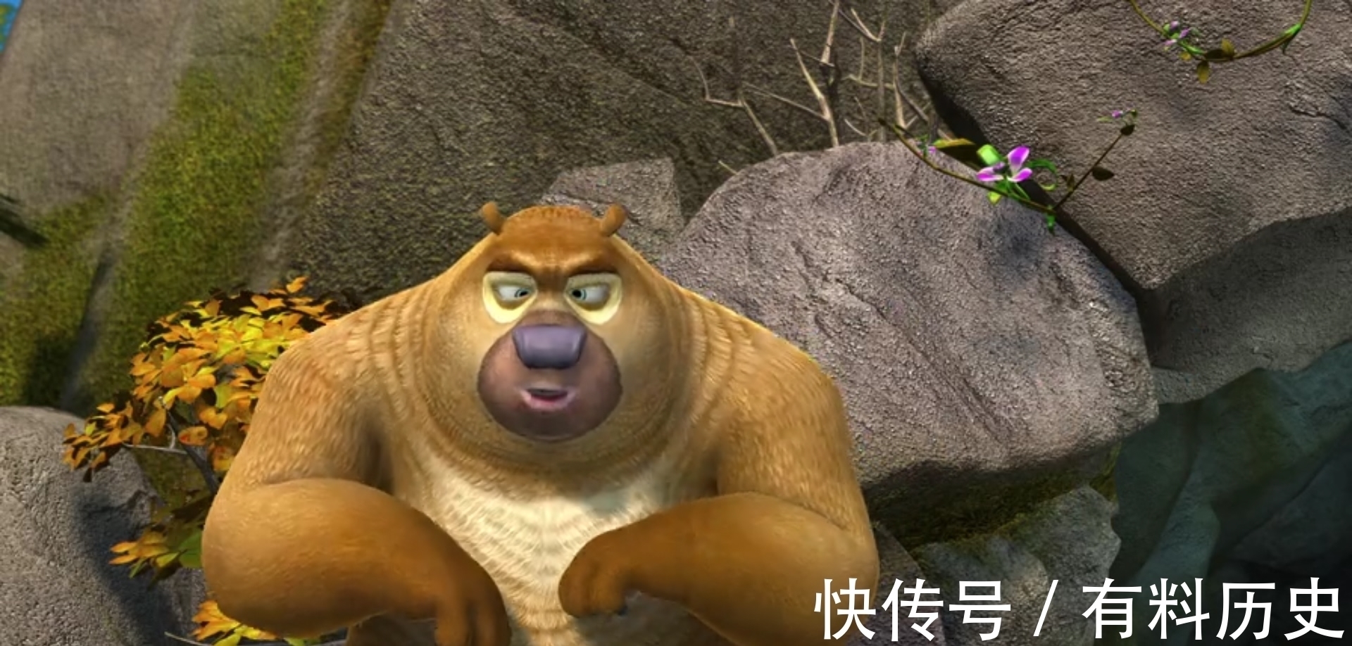 光头强|熊出没:动物如何通话?吉吉用了很简单的方法,熊二认为是高科技