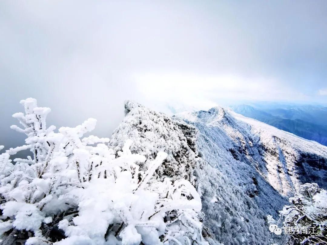 好美！三月的光雾山下雪了