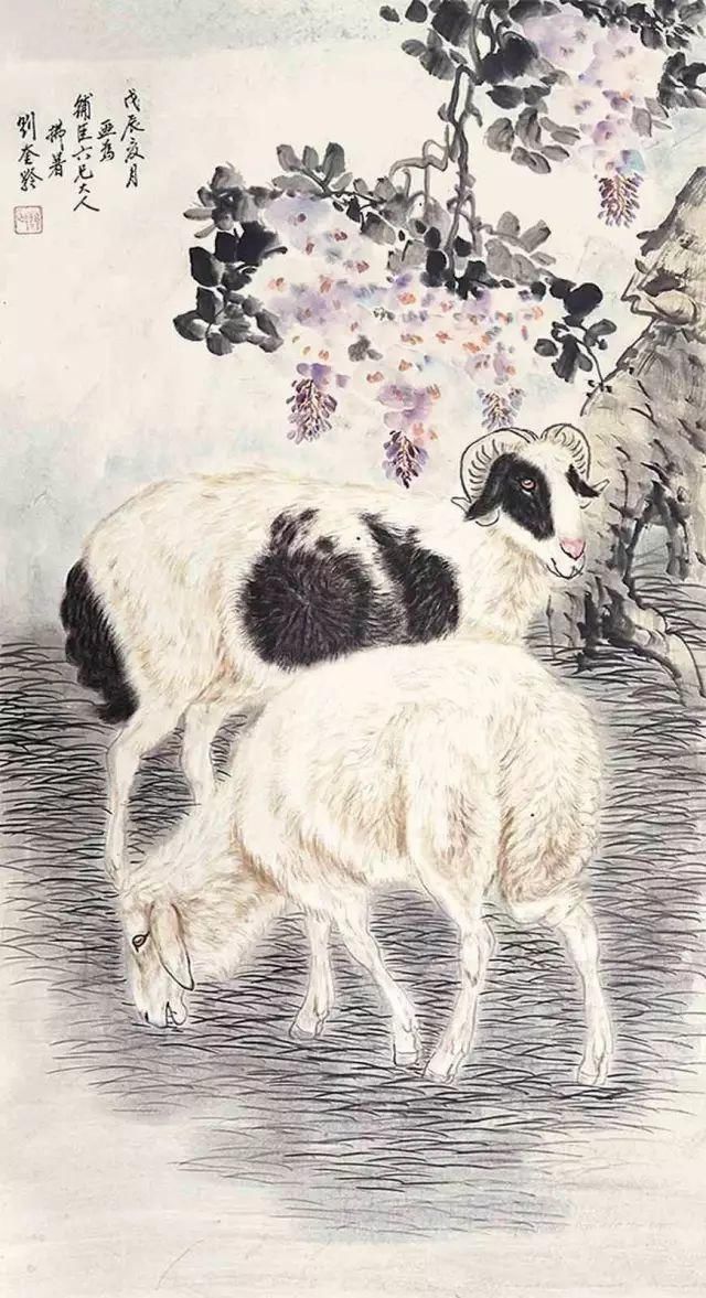 油画$作品胜过齐白石,国画风格超过冷军,一张国画价值15亿