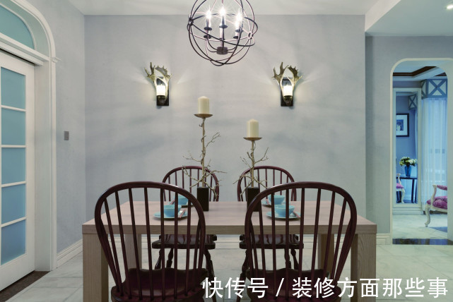 家具|132平现代风四居室,深色设计做旧设计很有复古的美感