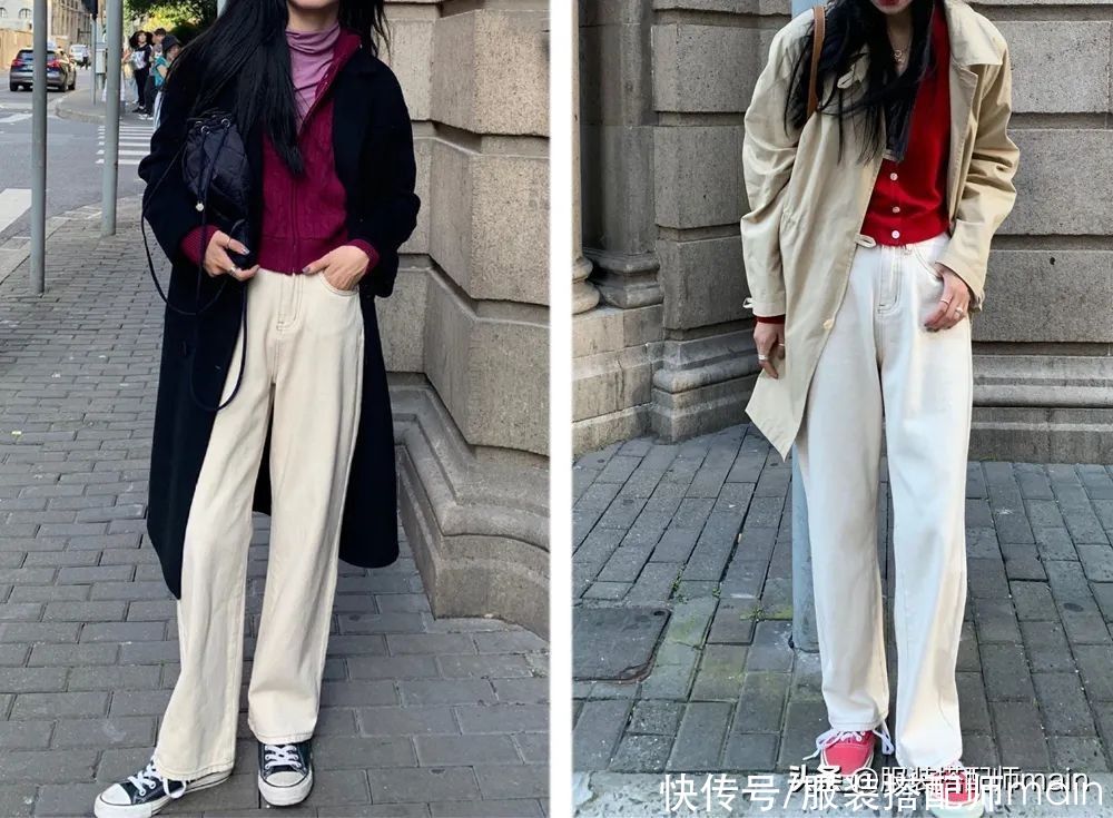 对于爱穿浅色系衣服的我来说，白色阔腿裤时髦是因为这三点