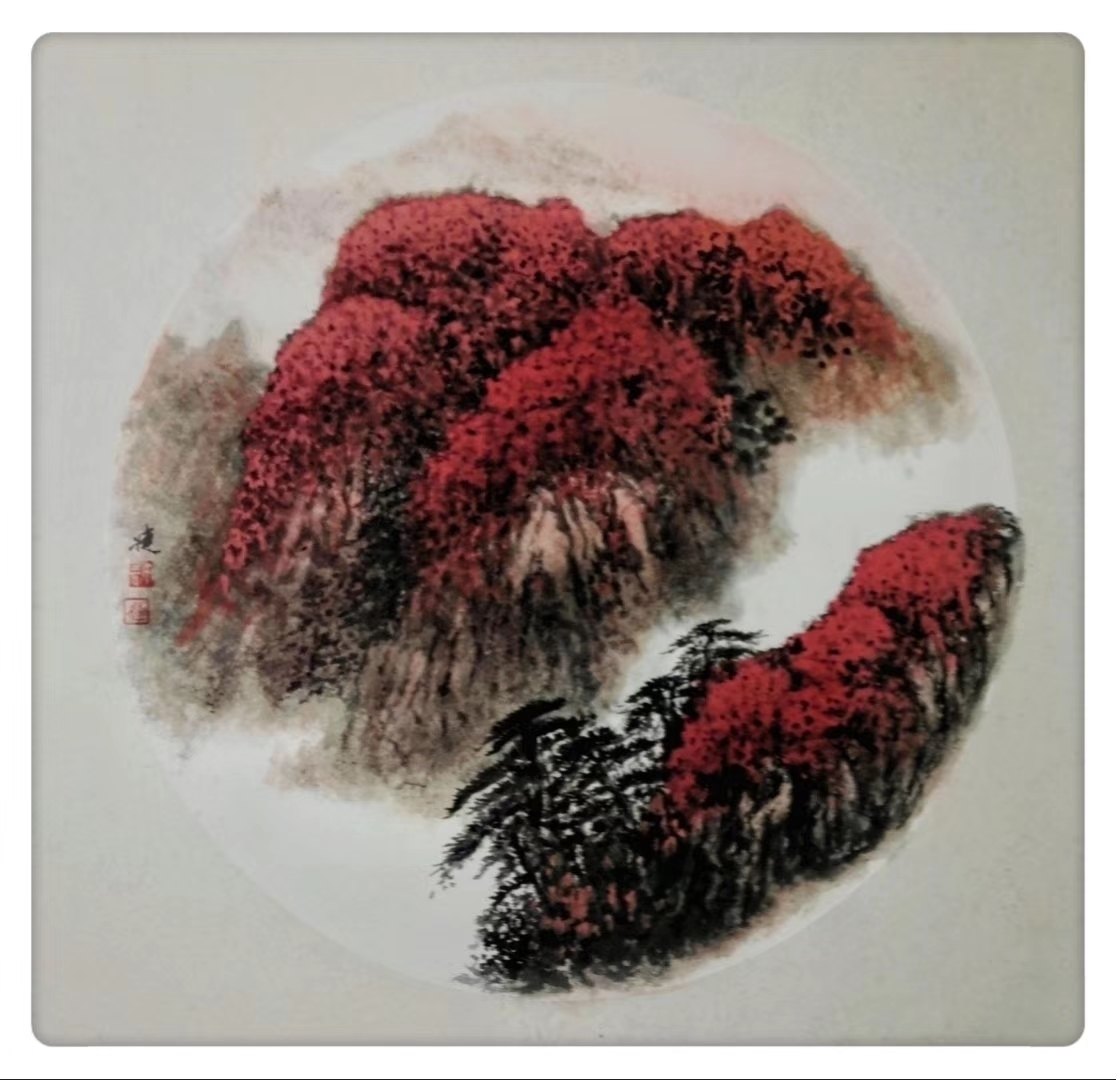 江南春|画家许婕一一庆祝新中国成立72周年艺术家专题报道