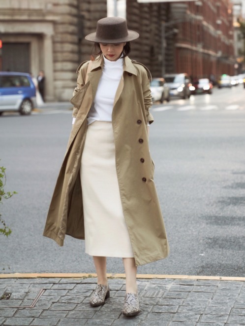 穿搭|换季别着急,一件风衣就搞定了,看博主真人示范,时髦还显高!