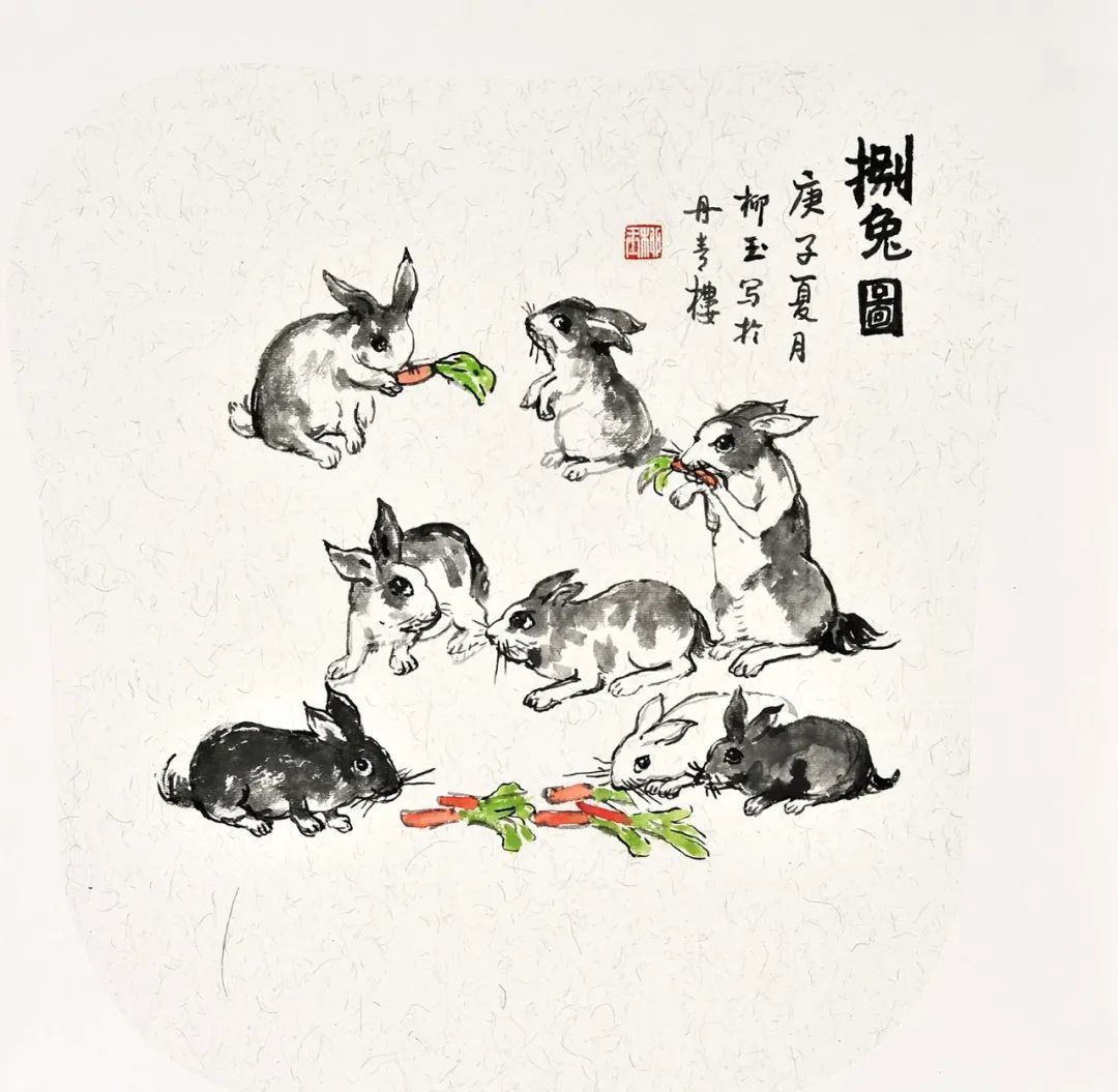 水墨画@全国艺术名家邀请展——柳玉水墨画作品赏析
