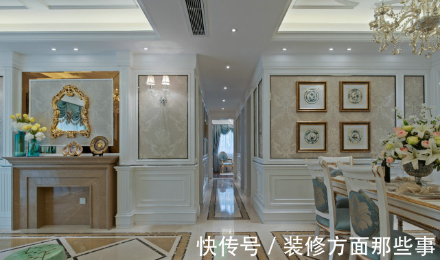 欧式|97平简欧风三居室没有特别的设计,一眼看去就感觉舒适