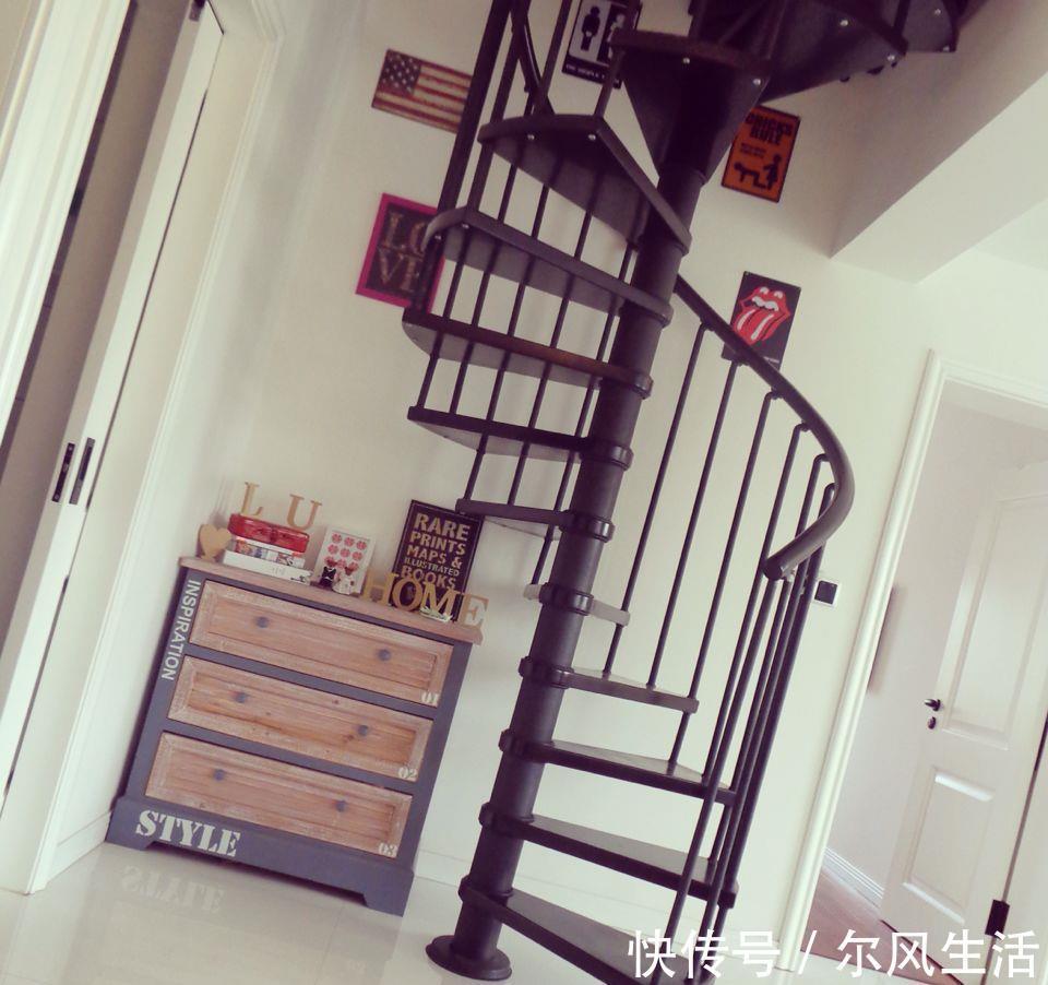 全景图|晒晒78平的小复式3房,进门就被客餐厅迷住了,阳台改书房好漂亮