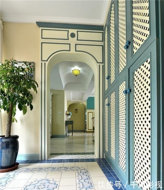 配色|参观同事172㎡观景洋房,入户花园就抵个客厅,这才是豪宅呀