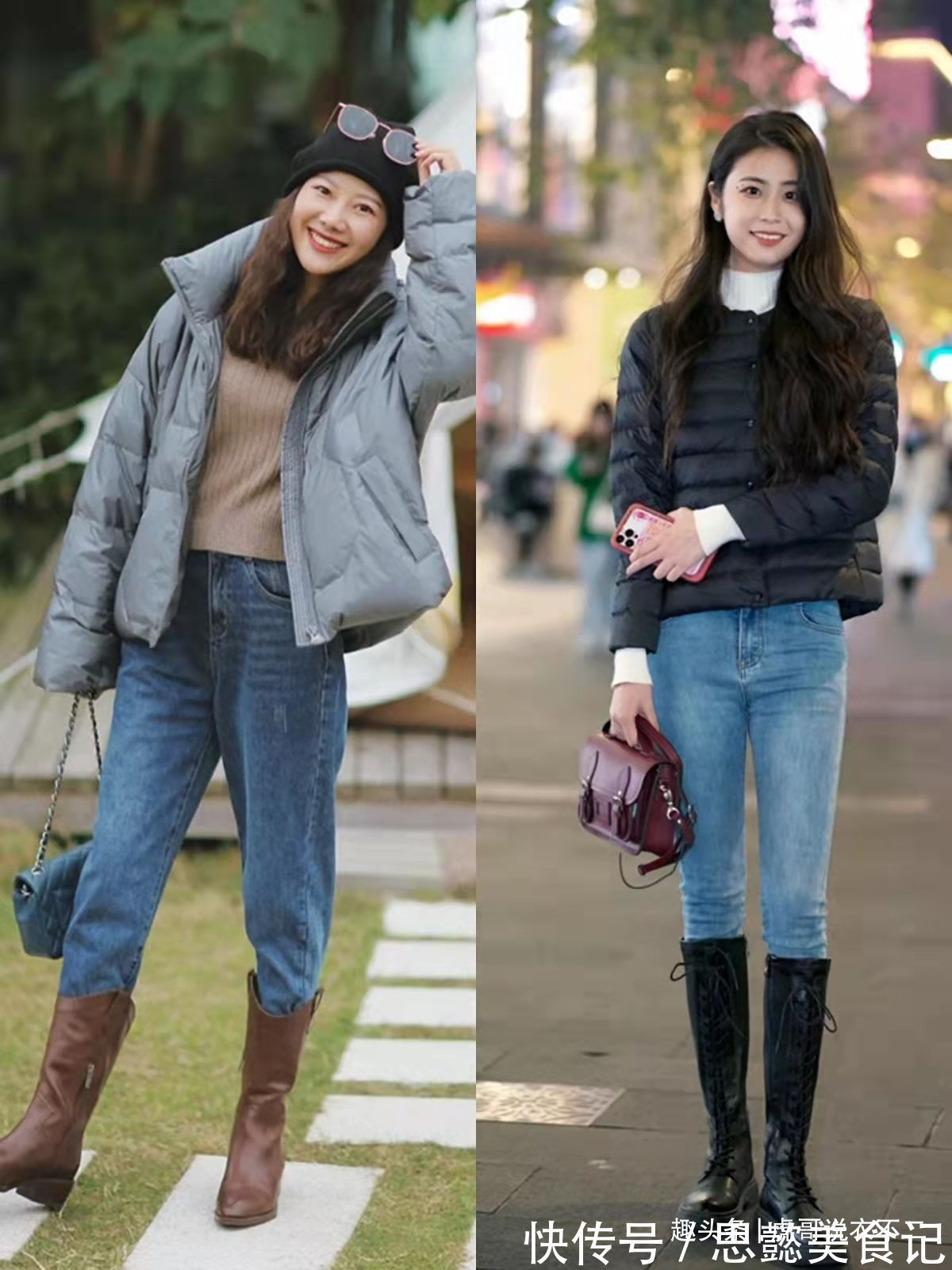 下装 “羽绒服+小白裤”太显胖,今年冬季流行组合这5种下装,好美