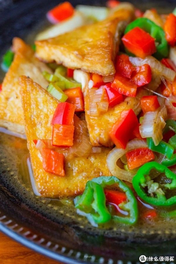 夕山肴 篇四十二：听说豆腐这样切，煎得金黄又完整