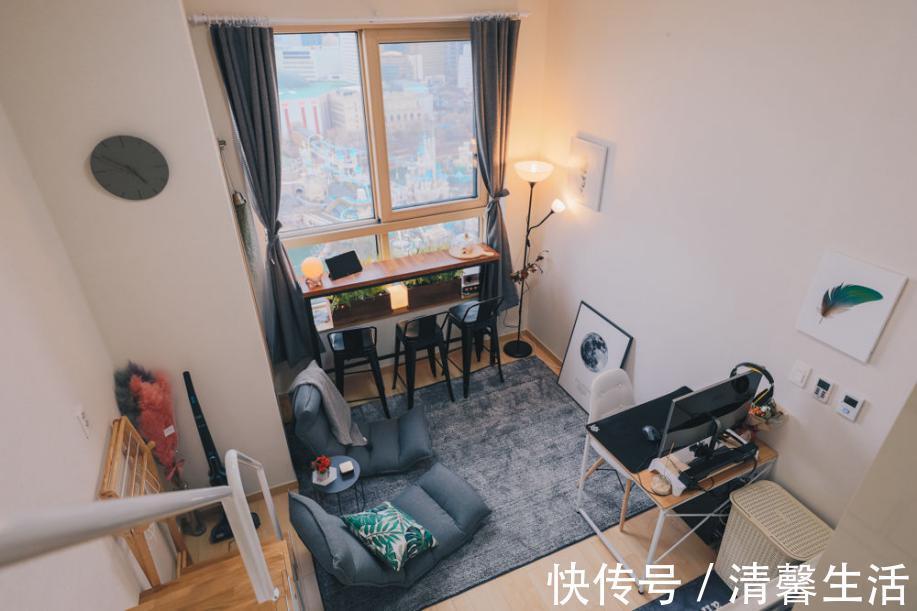 客厅|同小区买两套21㎡公寓，一套给儿子，一套给女儿，各自开始独立