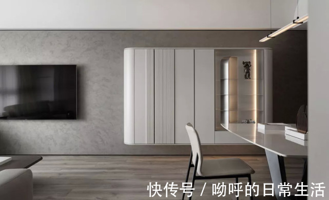 三口之家|台式简约，弧形美感