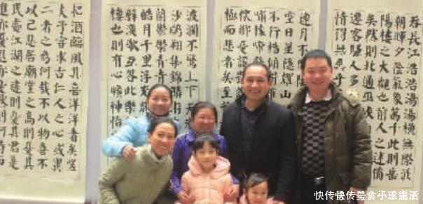 书法!农妇身高137米,一手“颜体”却顶天立地书法作品成功入展