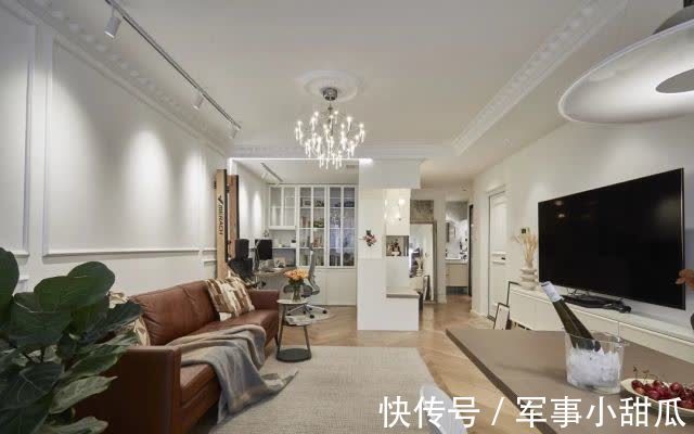 主卧|78㎡纯白色的家,爆改大三倍,还多出西厨、书房、衣帽间?!