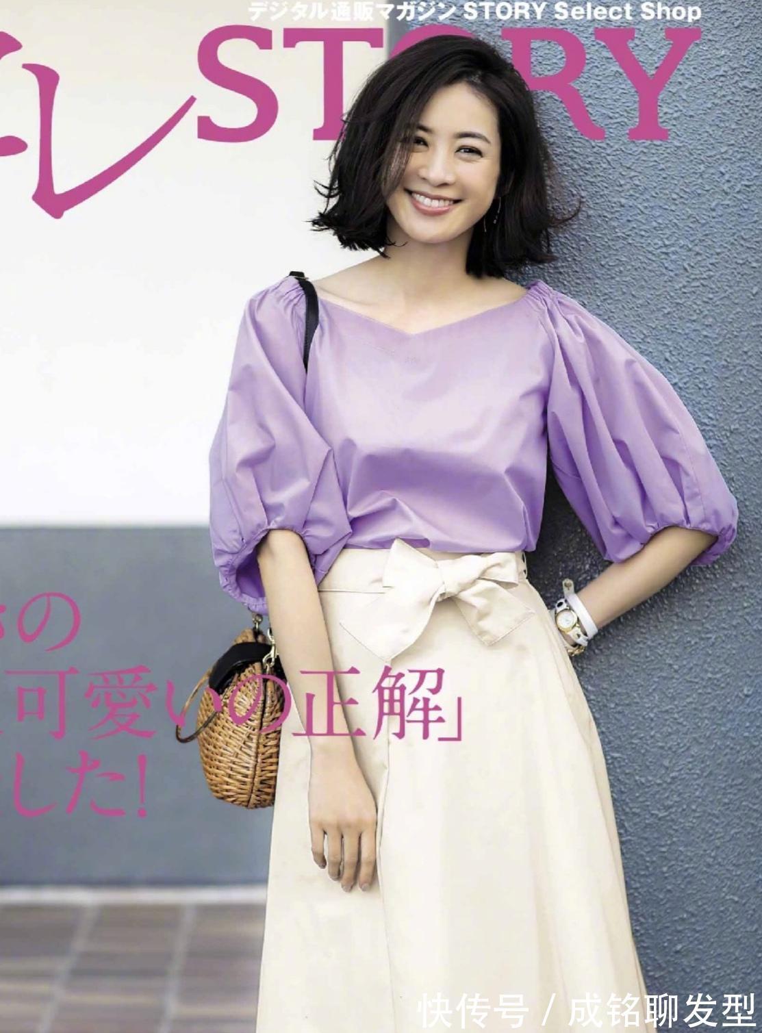 洋气|中年女性穿衣别穿得太紧身,袖子宽点舒服又洋气,显瘦大气又减龄