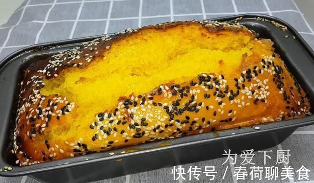 新年面包不用买着吃了,加半斤橘子,松软香甜,孩子吃1次就爱上