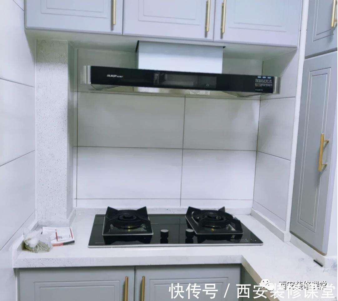 缝隙|烟机与吊柜有缝隙太难看，一招解决