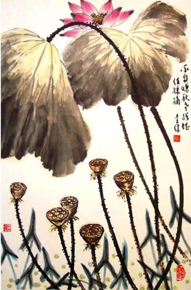 胸中存浩气，腕底起雄风——吴休 国画欣赏