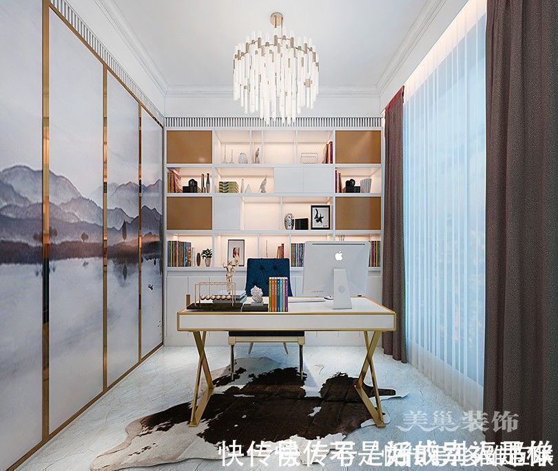 背景墙|看一眼就心动的140平现代风，精致优雅，刚需房也能装出豪宅范