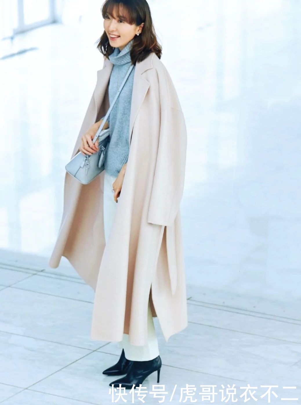 大衣穿搭关键在配色，日本博主都爱这4种配色方案，太优雅了