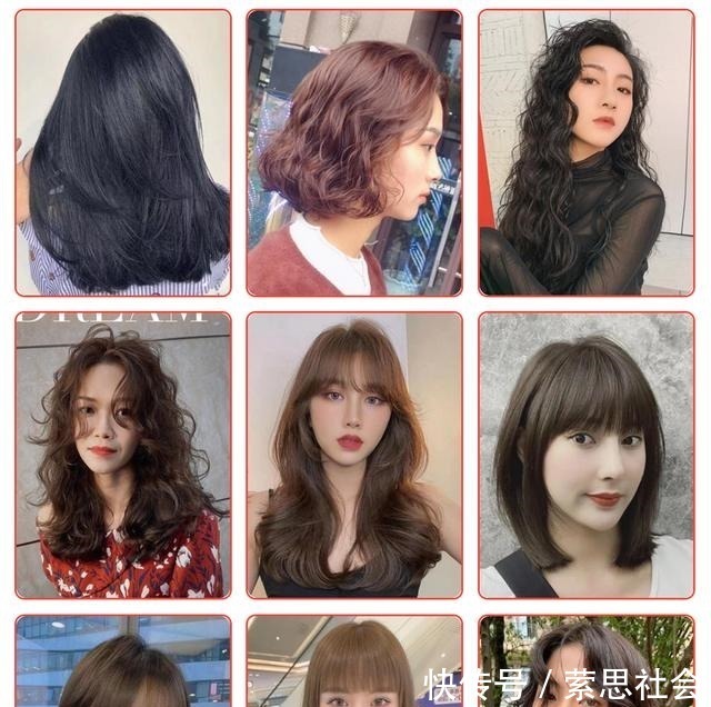 下巴 最受欢迎发型大全,无论长短都很美,越来越多女性这样剪!