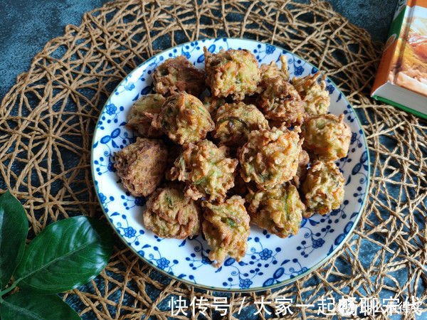 炸萝卜丸子|掌握好黄金比例炸萝卜丸子,真是又香又酥又脆