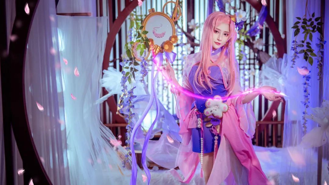 王者荣耀|cos:王者荣耀王昭君乞巧织情cos正片@糖糖