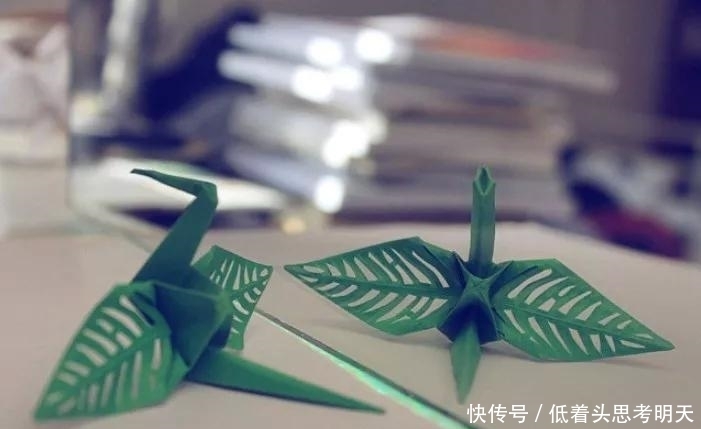  重样|每天折一只千纸鹤，他坚持了1000天不重样，女友被感动到梨花带雨
