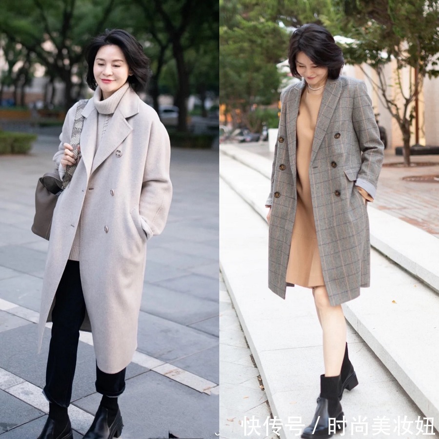 保暖度 这才是50岁女人的穿衣榜样,不扮嫩、不做作,也美得高级优雅