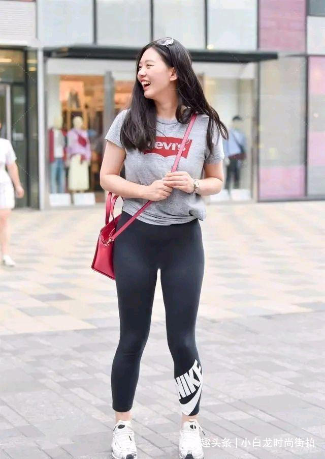 紧身裤 紧身的运动穿搭,不仅舒服透气,修身效果也是很不错