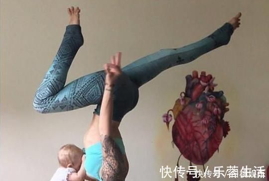 高度|“喂奶喂出新高度”,妈妈一边做瑜伽一边喂奶,引热议不道德