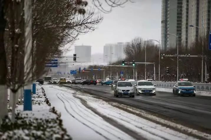 孙俊杰|多图！雪中的烟台高新区美出新高度