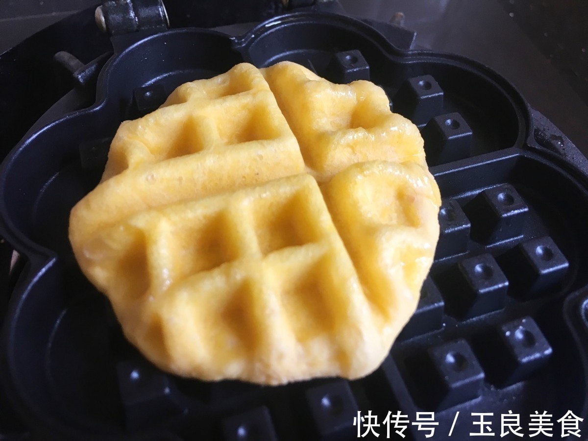 搭配|自制华夫饼,搭配肉松,好吃还解馋