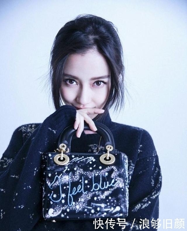 风情|Angelababy最新时尚大片,不同眉型演绎不同风情