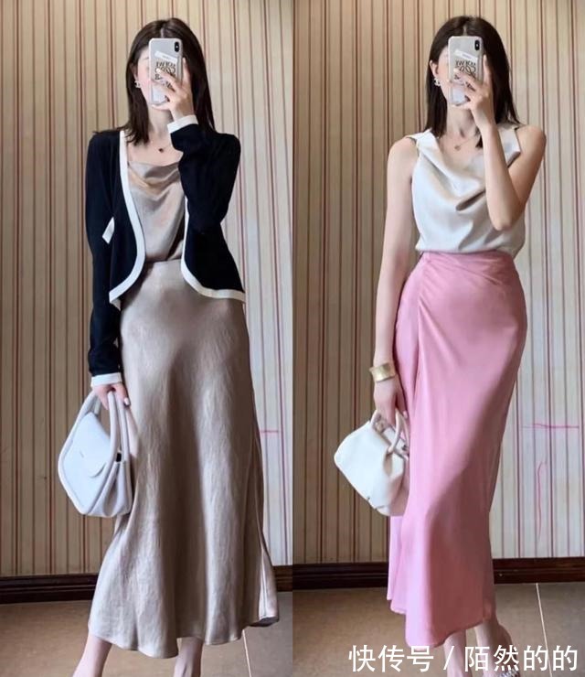 小裙子 教你这些显高穿搭用“小裙子+高跟鞋”来演绎初秋的时髦和优雅!