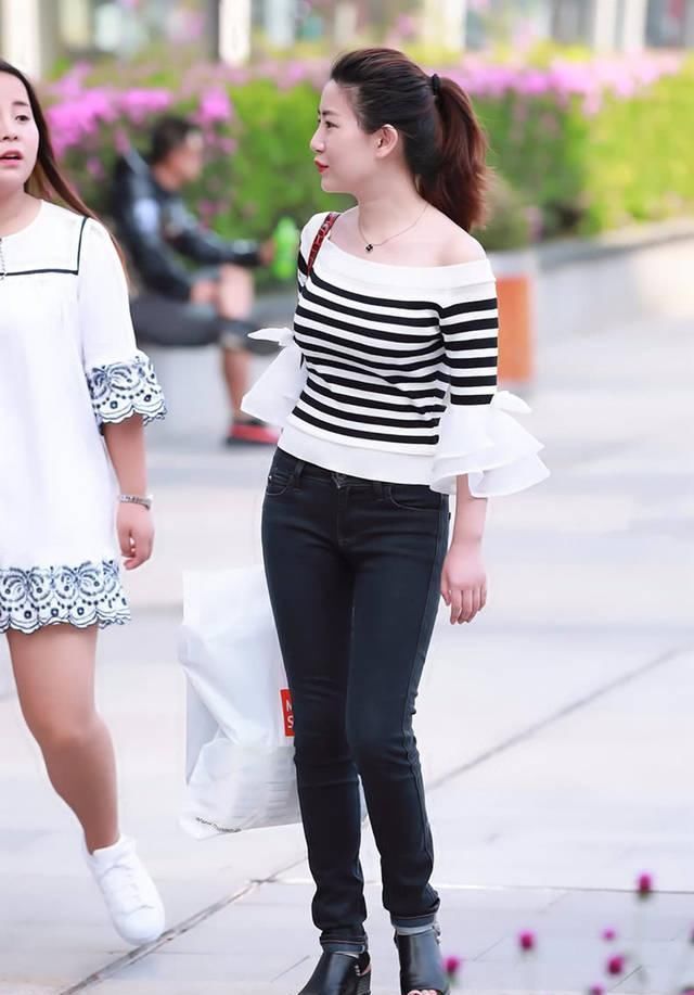 靓丽|街拍美女冰肌玉骨小姐姐,靓丽可人,娇艳如花