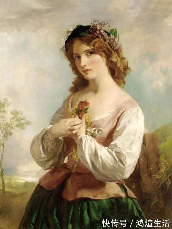 康拉德|德国画家康拉德笔下 细腻的年轻漂亮女子,真心的美!