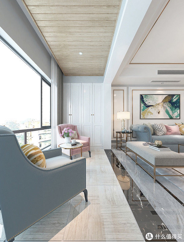 现代|四口之家的现代轻奢风装修，餐厅是家里面的亮点，入户感觉很惊艳