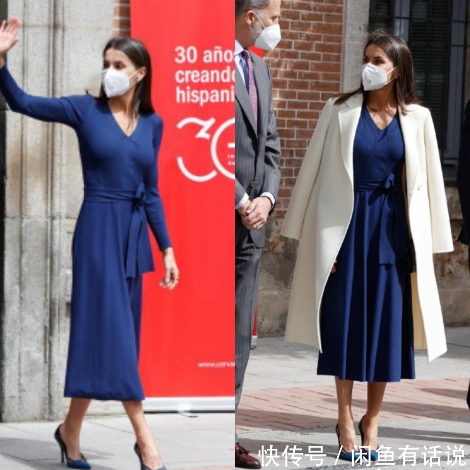 裙子|50岁女人选裙子有讲究,学西班牙王后“过膝不过踝”,优雅显气质