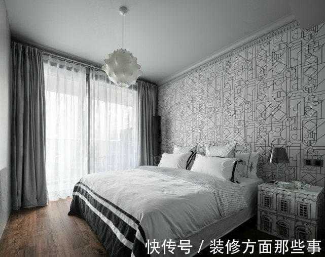 三居室|128平法式风三居室,回到自然之中去寻找本初的品性