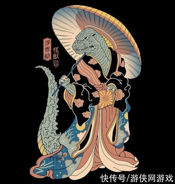 菲律宾|趣味满满!菲律宾绘师完美结合动漫与喵星人浮世绘