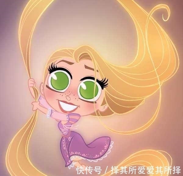 精灵|当迪士尼公主变成精灵,乐佩公主活泼俏皮,爱丽儿太可爱了
