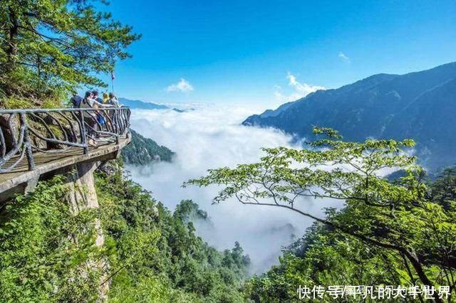 到浙西大峡谷回归大自然，放下忙碌用心感受云雾缭绕的山间农父庐