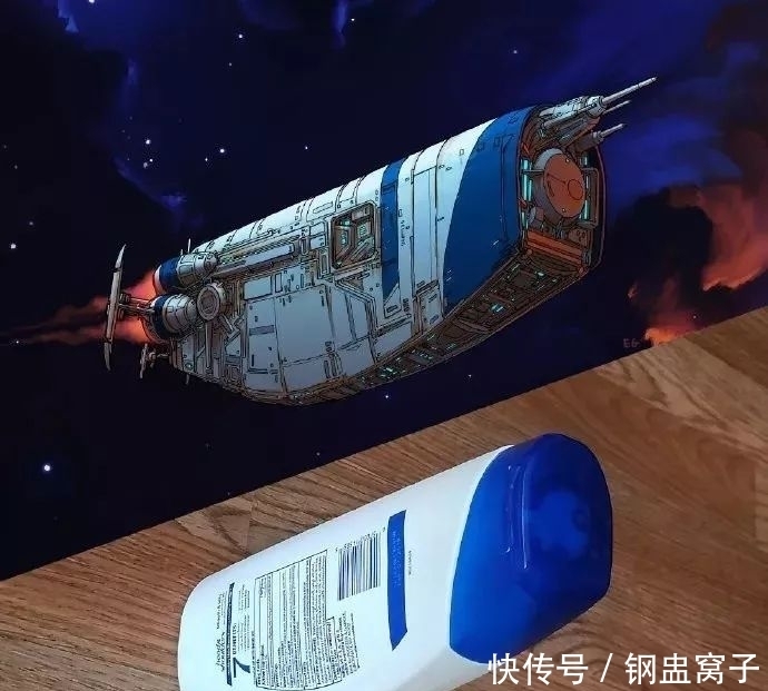 科幻|【设计师】科幻爱好者的脑洞,什么东西都能看成飞船!