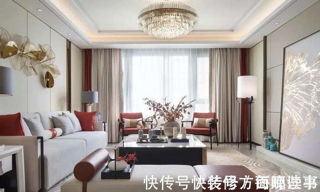 装修设计|150平新中式装修设计,一进玄关就被迷住了,清雅客餐厅,更是惊艳!