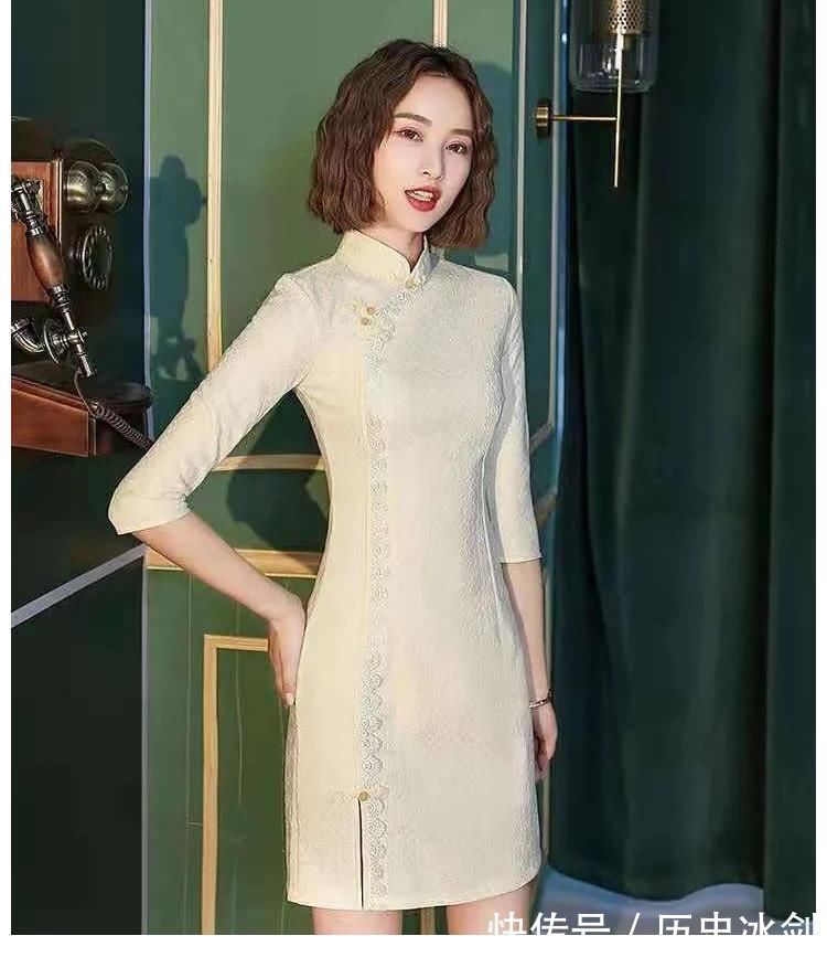 姑娘 如何挑选适合自己的旗袍?两个小妙招教你,年轻女孩也能穿旗袍!