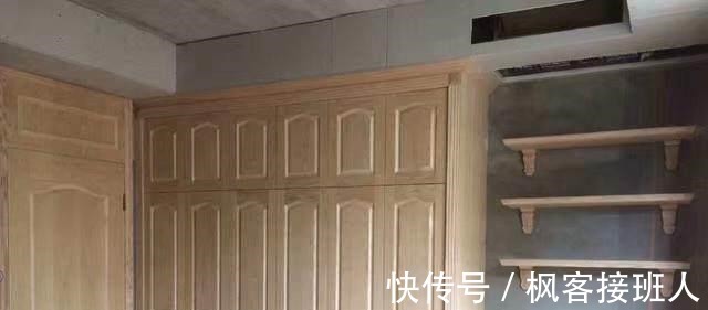 天花板|老公花390元一天请的木工，做的柜子实在漂亮，邻居看了都羡慕！