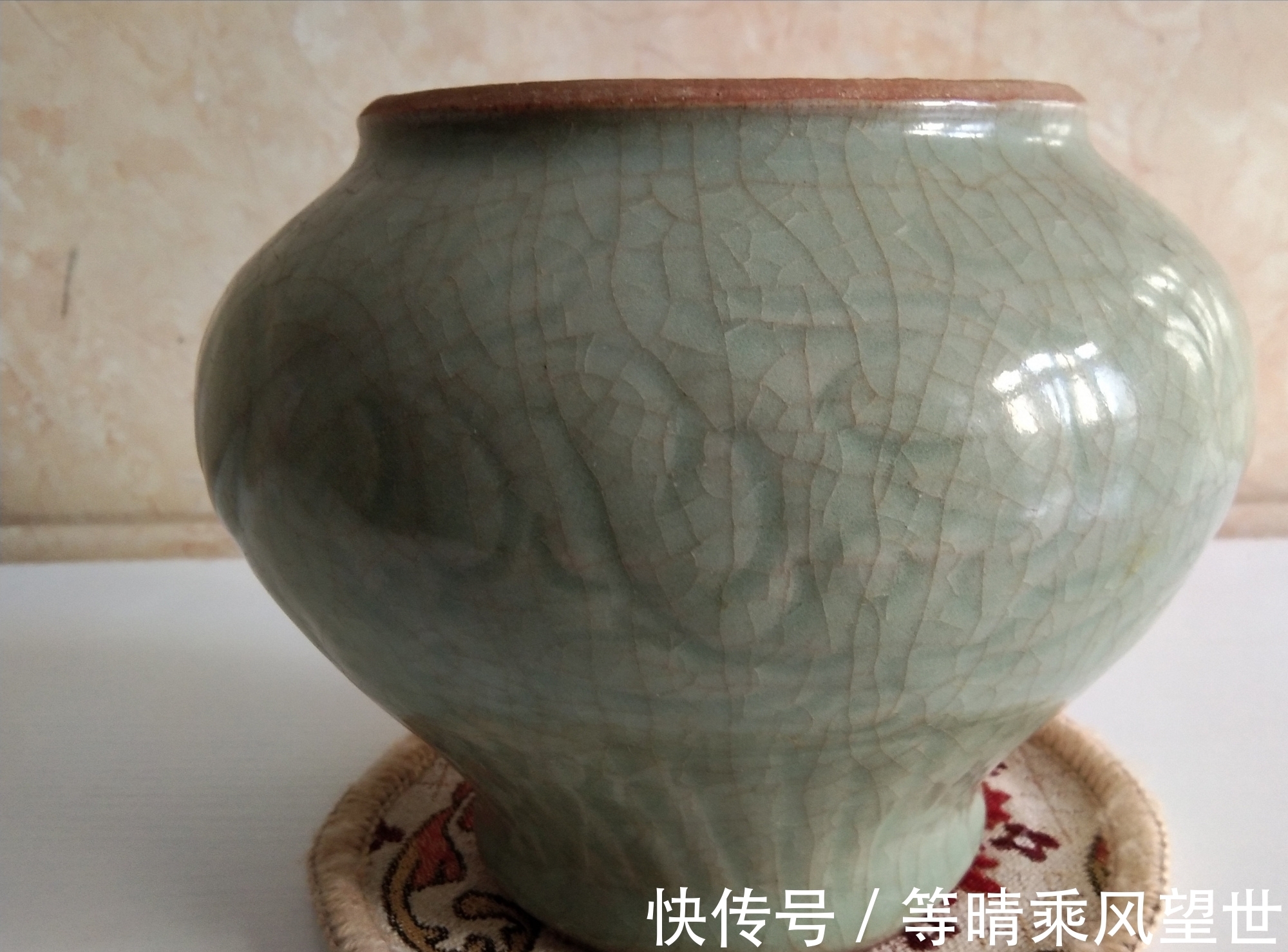 火石红#老瓷器,不伪不装,自然天成